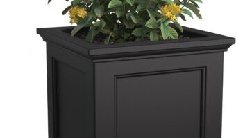 The Mayne 5825B Fairfield 20-Inch Planter